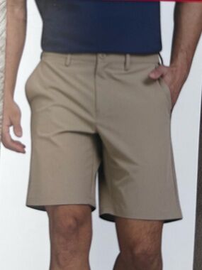 Quiksilver Chino Lightweight Tech Stretch Golf Hiking Shorts Quick Dry Pocket 36